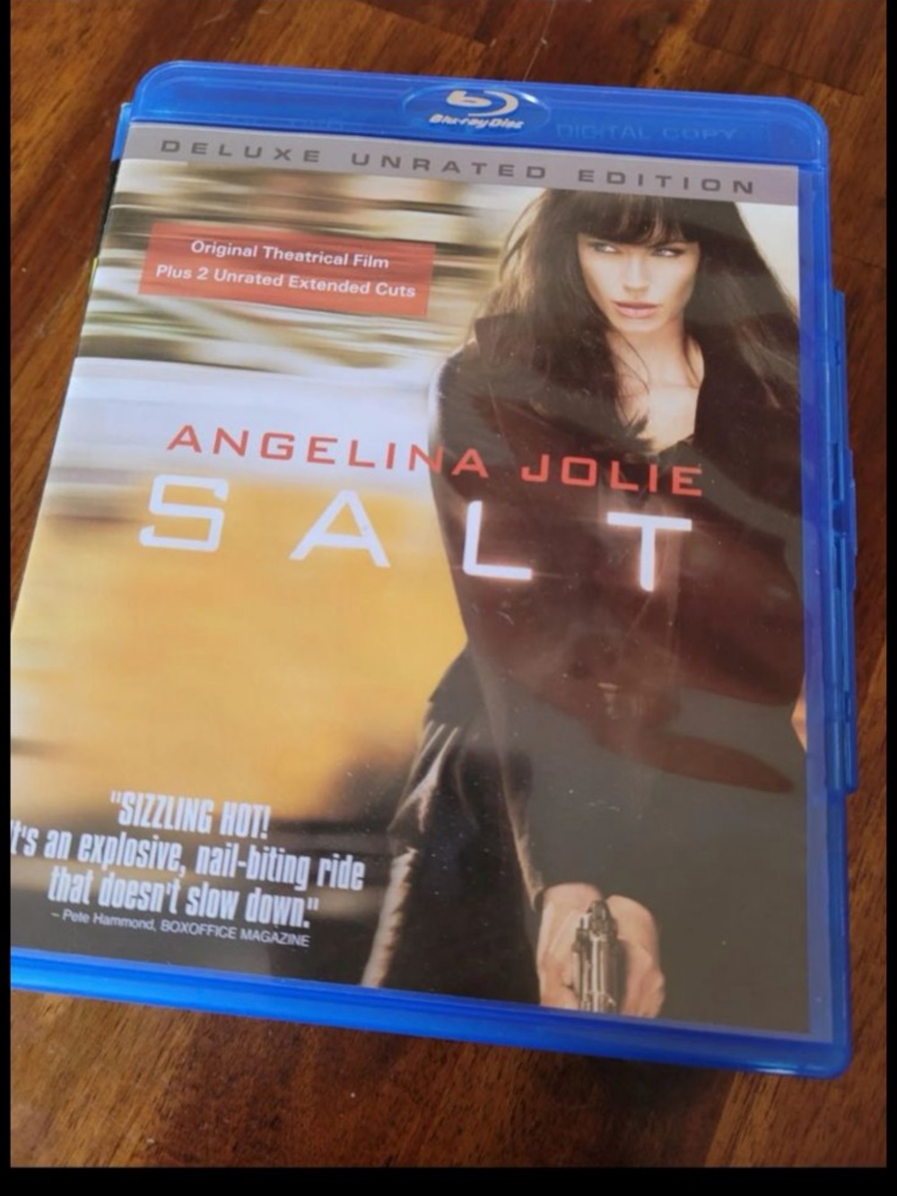 Salt (Blu-ray) Angelina Jolie - Blue Case